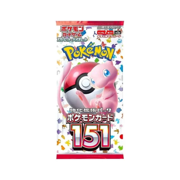 151 Collection Booster Pack (7 Cards Per Pack)(Japanese)