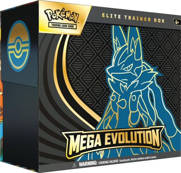 Pokemon Mega Evolution ME1 Elite Trainer Box (Lucario)