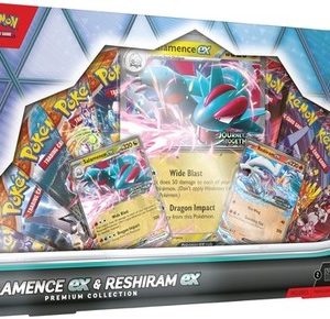 Salamence ex & Reshiram ex Premium Collection